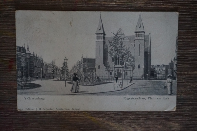 Den Haag Regentesselaan Plein En Kerk Ansichtkaartenhuis